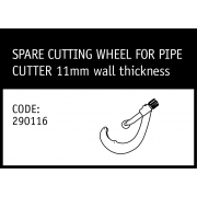 Marley Polyethylene Spare Cutter Wheels 11mm Wall Thickness - 290116